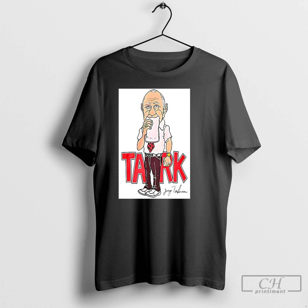 Classic Coach Jerry Tarkanian Unlv Runnin Rebels Shark Attack Signature T Shirts Hoodie Sweatshirt | PurePodTees.com