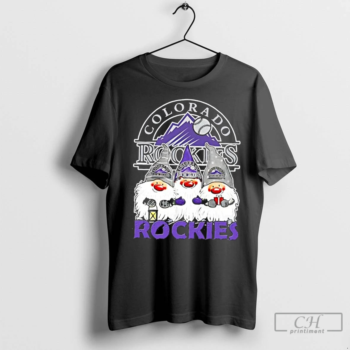 Classic Colorado Rockies X Gnomes Xmas Christmas Shirt Hoodie Sweatshirt | PurePodTees.com