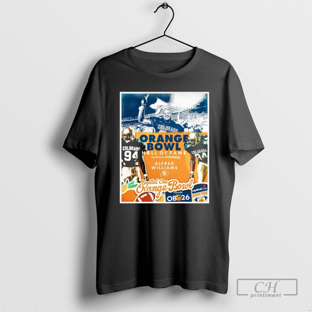 Classic Congratulations To Alfred Williams Orange Bowl Hall Of Fame Inductee 2025 Shirt Sweater