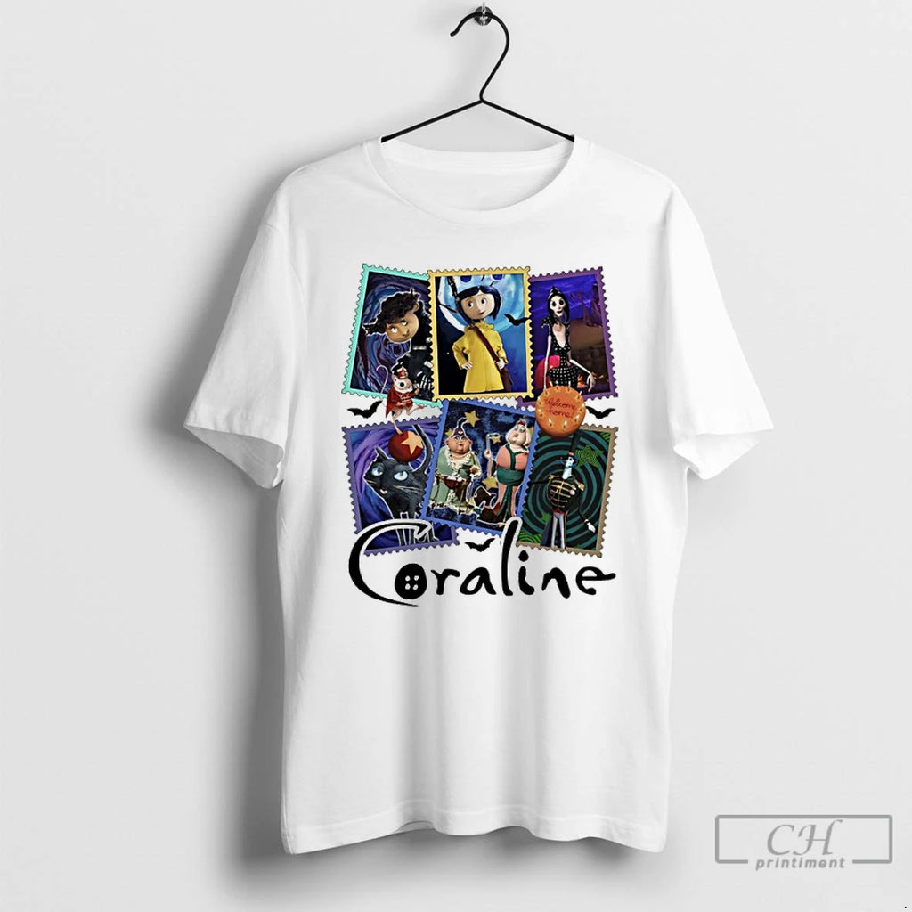 Classic Coraline Christmas 2025 T Shirts Hoodie Sweatshirt | PurePodTees.com