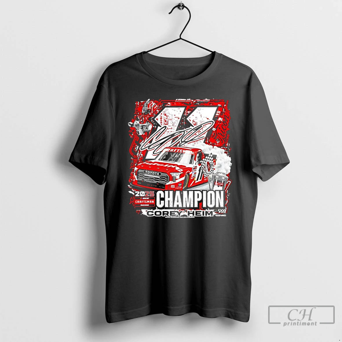 Classic Corey Heim Nascar Craftsman Truck Series 2025 T Shirts Hoodie Sweatshirt | PurePodTees.com