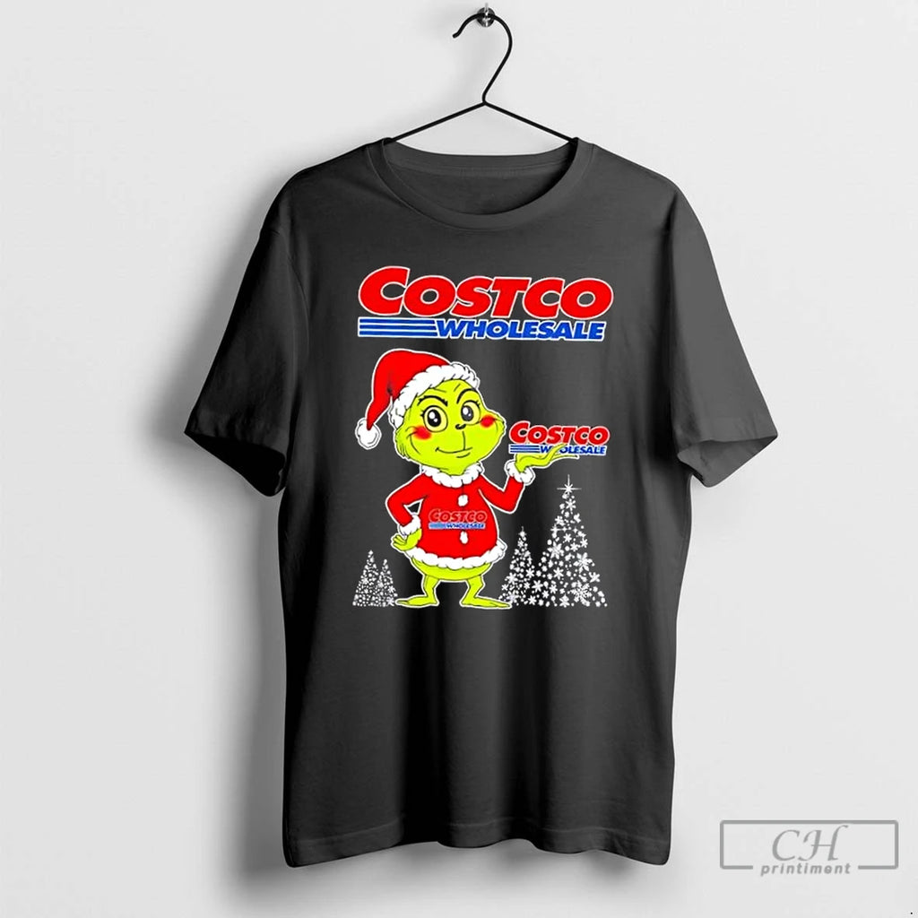 Classic Costco Wholesale And Grinchmas Merry Christmas T Shirts Hoodie Sweatshirt | PurePodTees.com