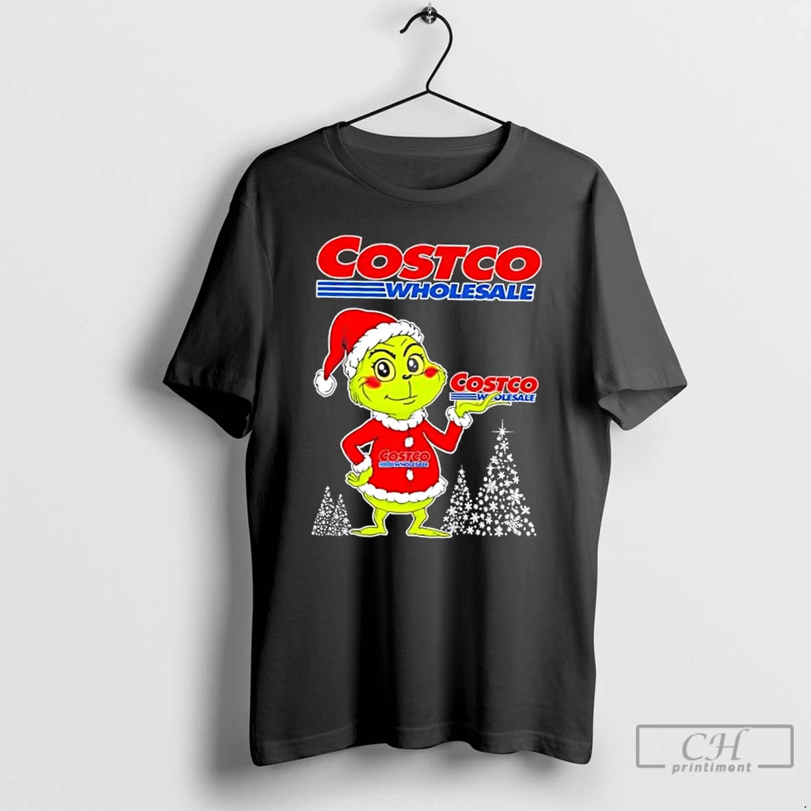 Classic Costco Wholesale And Grinchmas Merry Christmas T Shirts Hoodie Sweatshirt | PurePodTees.com