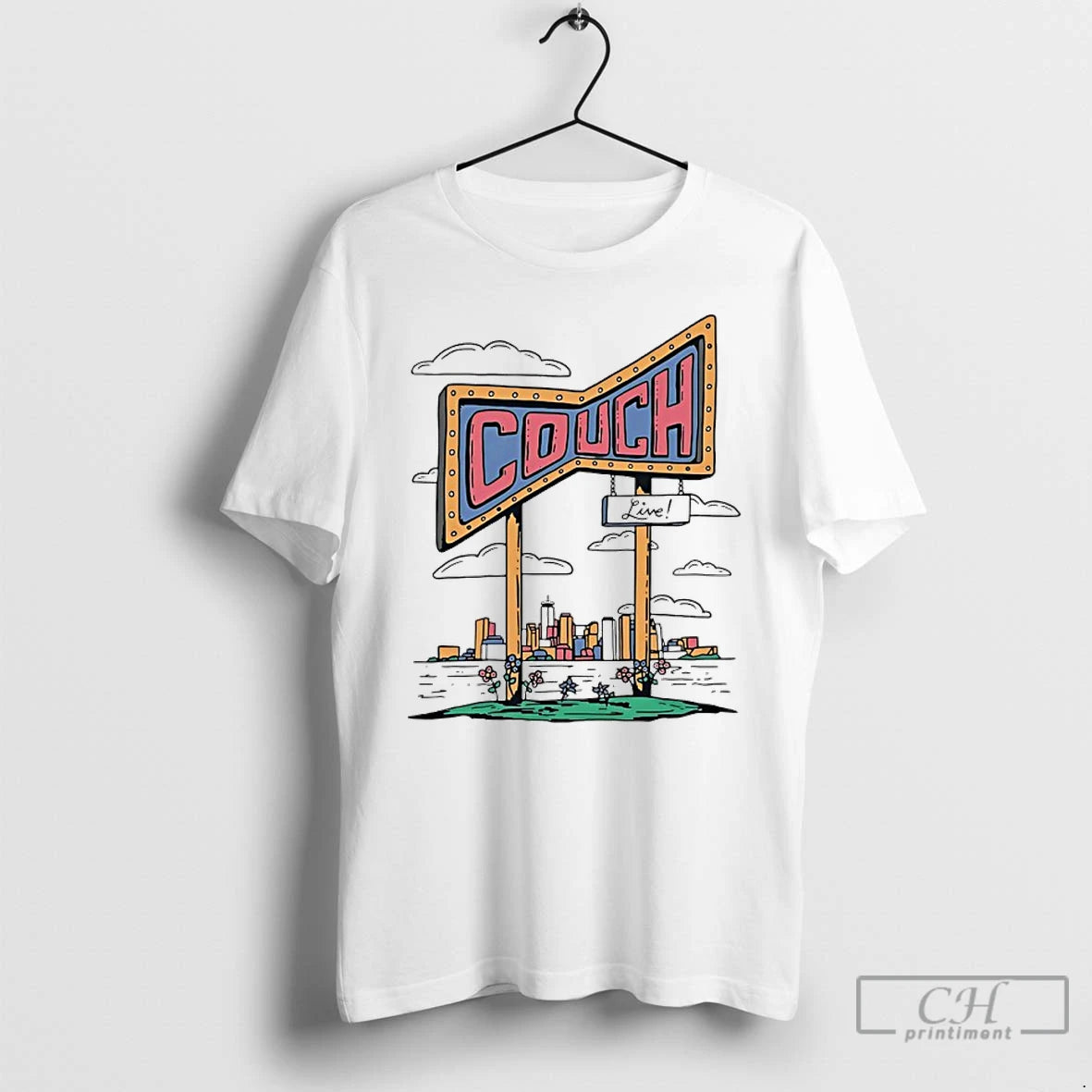 Classic Couch Live 2025 Music Band T Shirts Hoodie Sweatshirt | PurePodTees.com