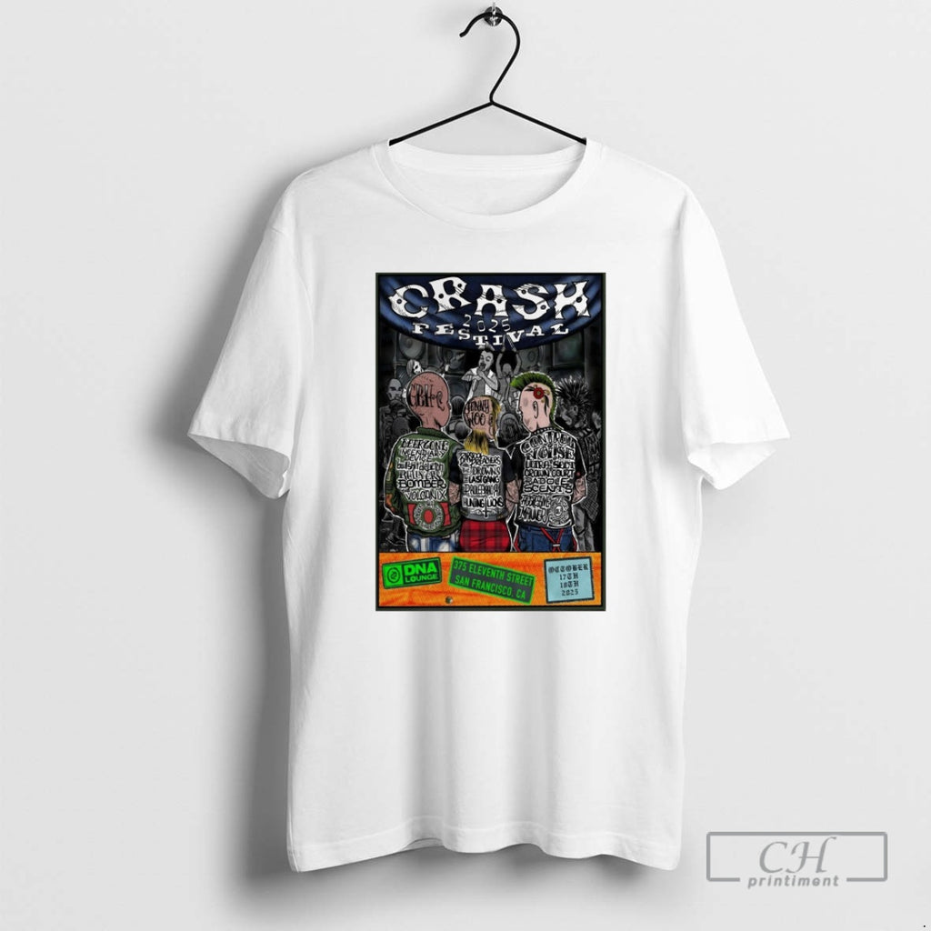 Classic Crash Festival San Francisco Shows On October 17 18 2025 Shirt Sweater