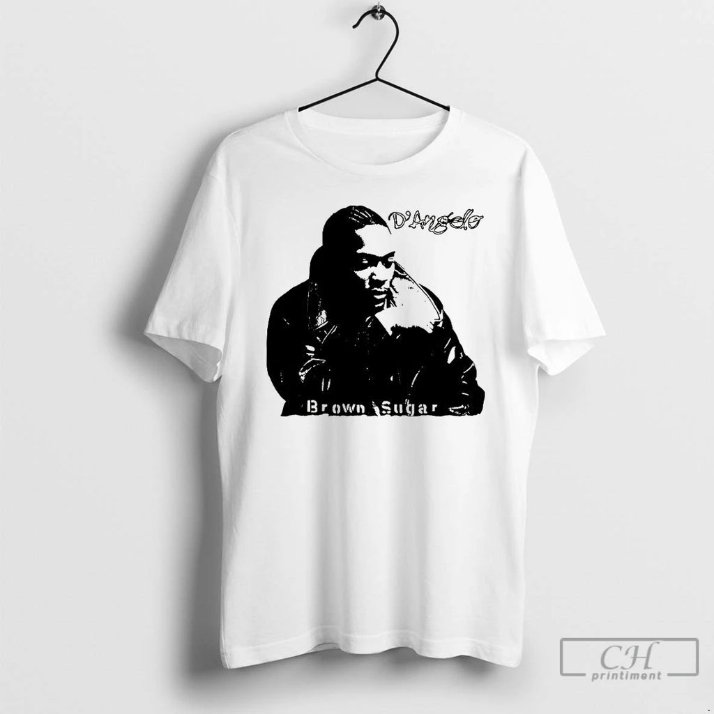 Classic Dangelo Brown Sugar90s R And B 2000s Music Memorial Retro T Shirts