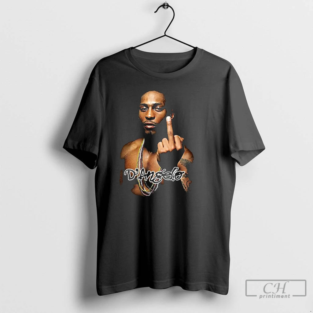 Classic Dangelo Middle Finger Gang T Shirts