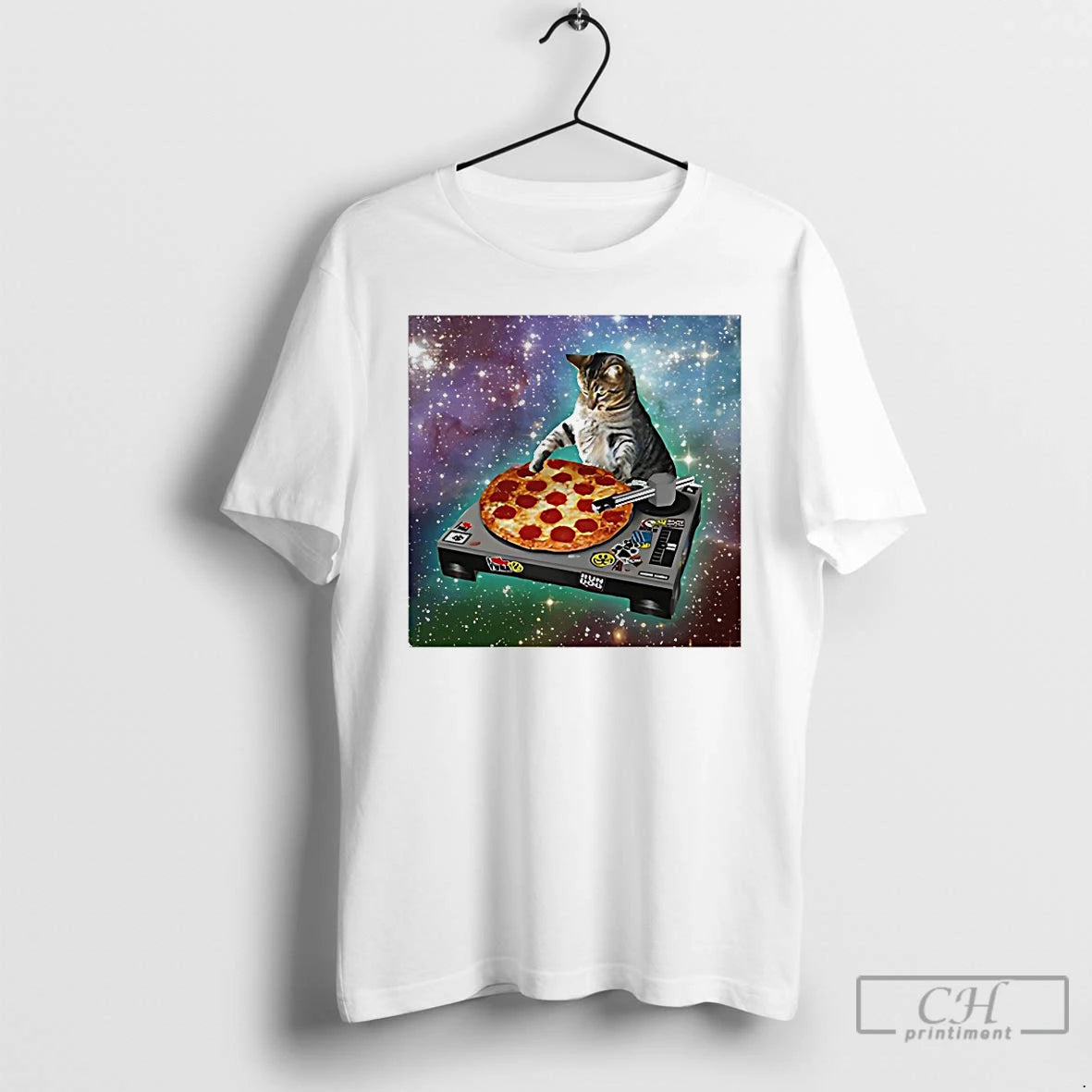 Classic Dj Cat Pizza Meme Shirt Hoodie Sweatshirt | PurePodTees.com