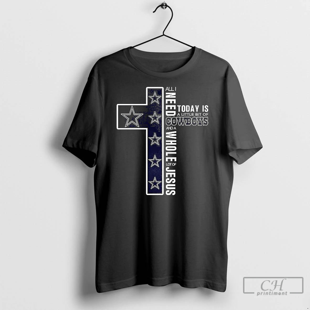 Classic Dallas Cowboys Football I Need A Lot Of Jesus Cross Christian Shirt Hoodie Sweatshirt | PurePodTees.com
