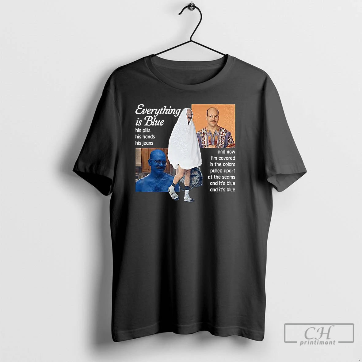 Classic David Cross Everything Is Blue T Shirts Hoodie Sweatshirt | PurePodTees.com