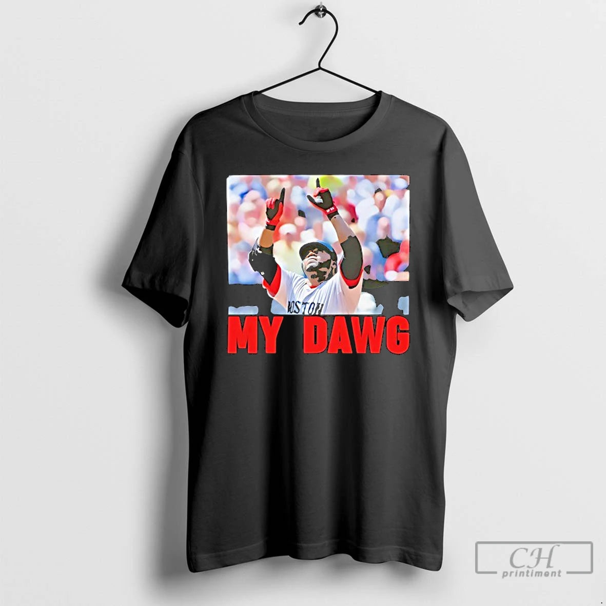 Classic David Ortiz My Dawg T Shirts Hoodie Sweatshirt | PurePodTees.com