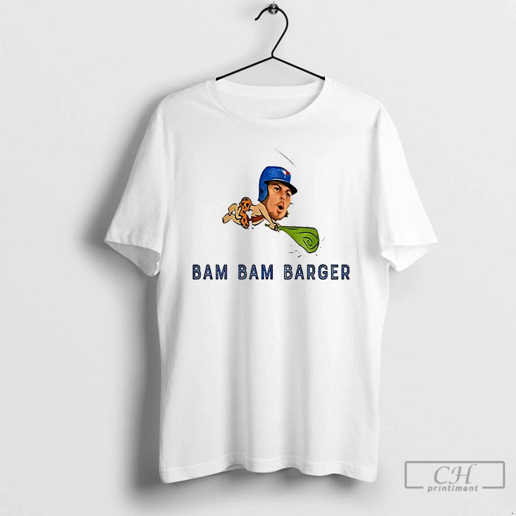Classic Davis Schneider Wearing A Bam Bam Barger Mlb T Shirts Hoodie Sweatshirt | PurePodTees.com
