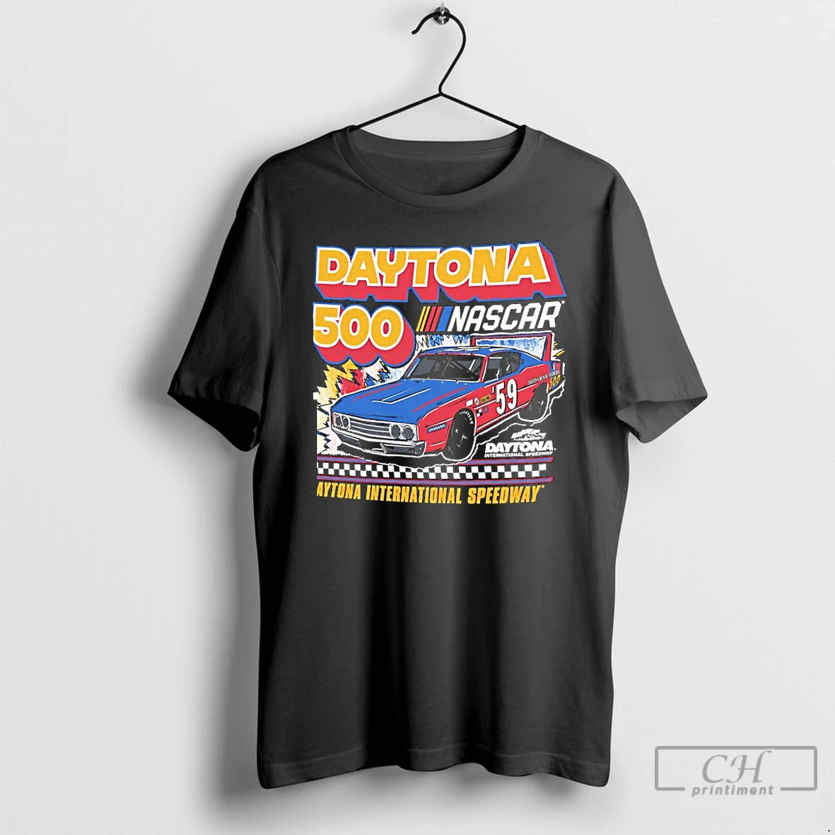 Classic Daytona International Speedway Daytona 500 Race Day Foundation T Shirts Hoodie Sweatshirt | PurePodTees.com