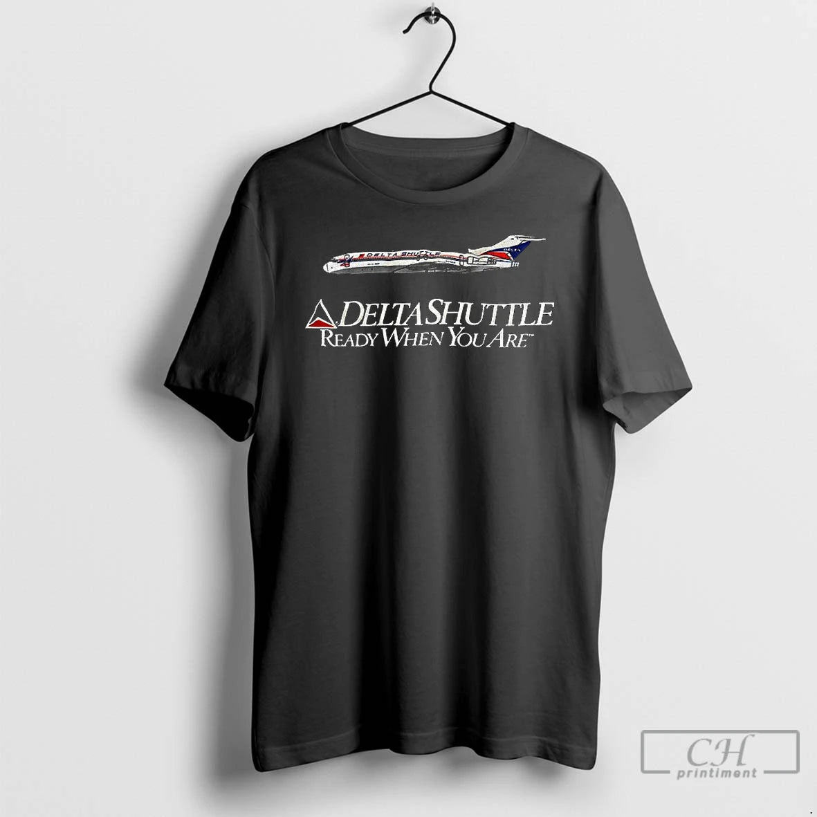 Classic Delta Shuttle Ready When You Are Boeing 727 200 Ready When You Are Shirt Hoodie Sweatshirt | PurePodTees.com