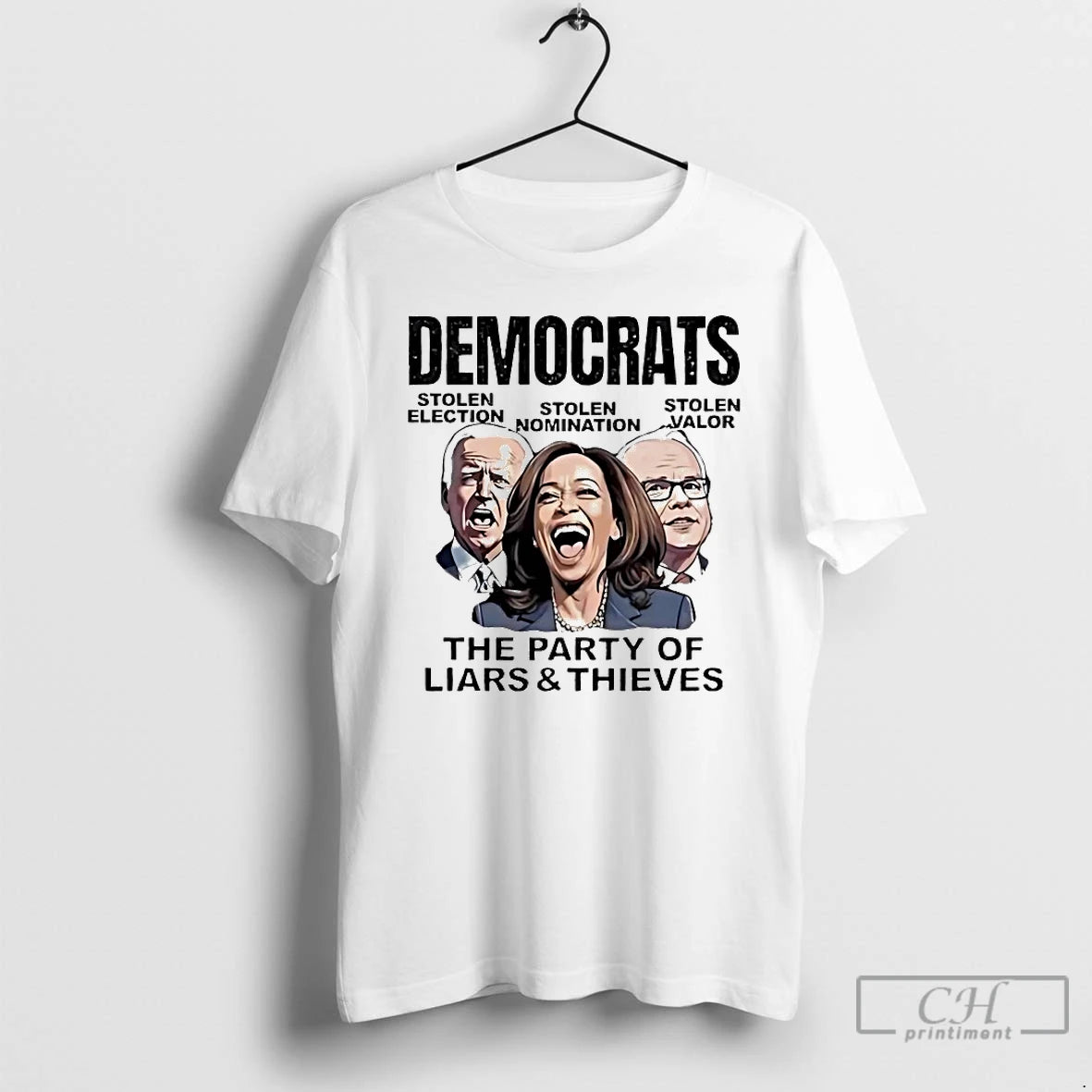 Classic Democrats The Party Of Liars And Thieves Shirt Hoodie Sweatshirt | PurePodTees.com