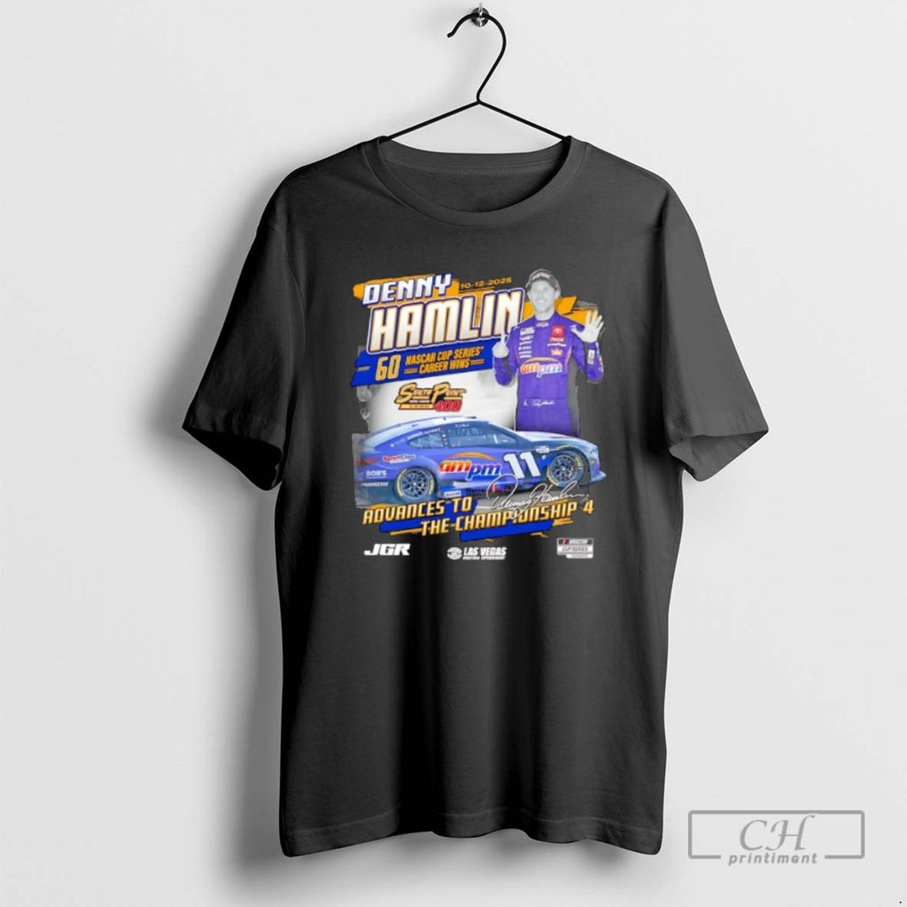 Classic Denny Hamlin Nascar Cup Series Career Wins Advances To The Championship 4 2025
