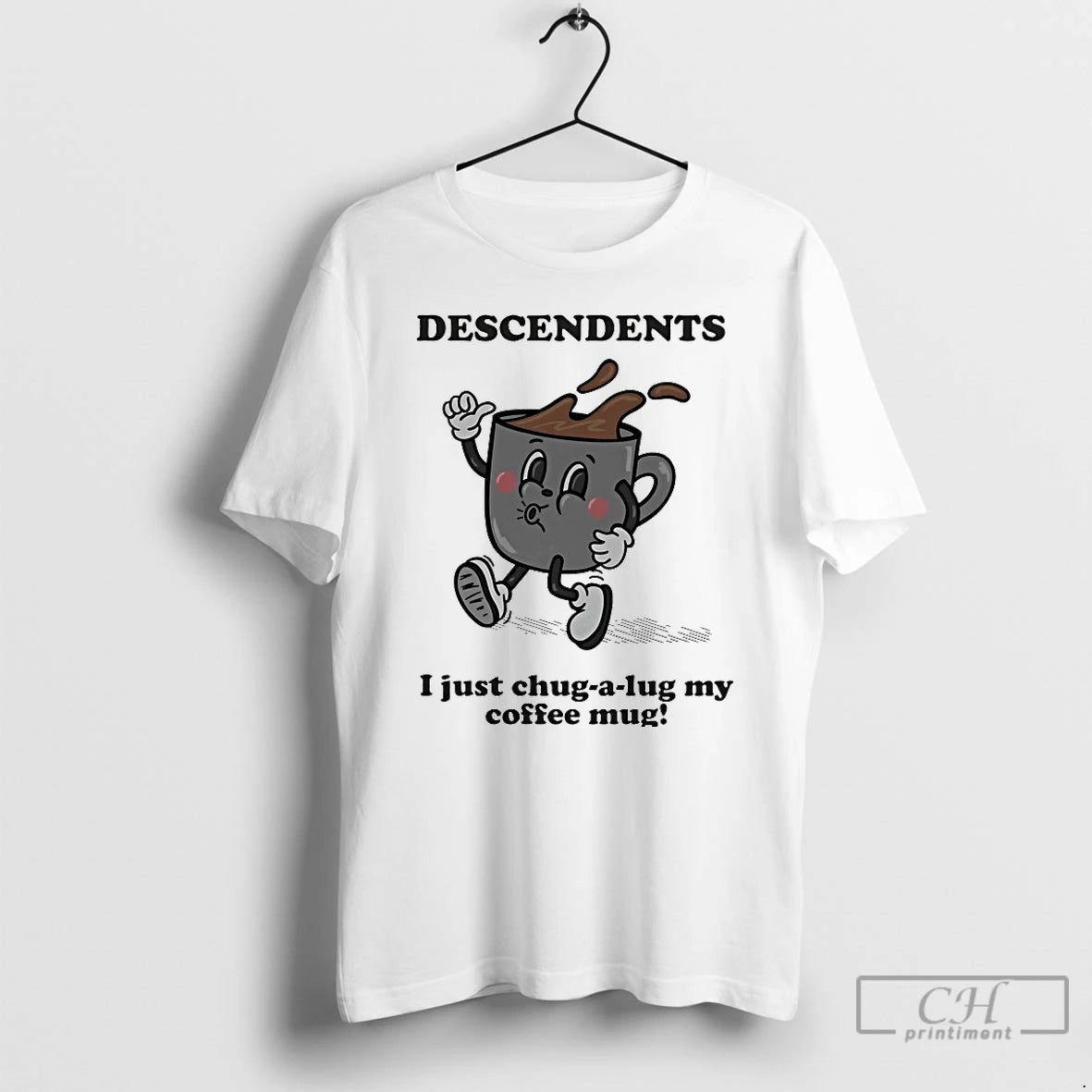 Classic Descendents I Just Chug A Lug My Coffee Shirt Hoodie Sweatshirt | PurePodTees.com