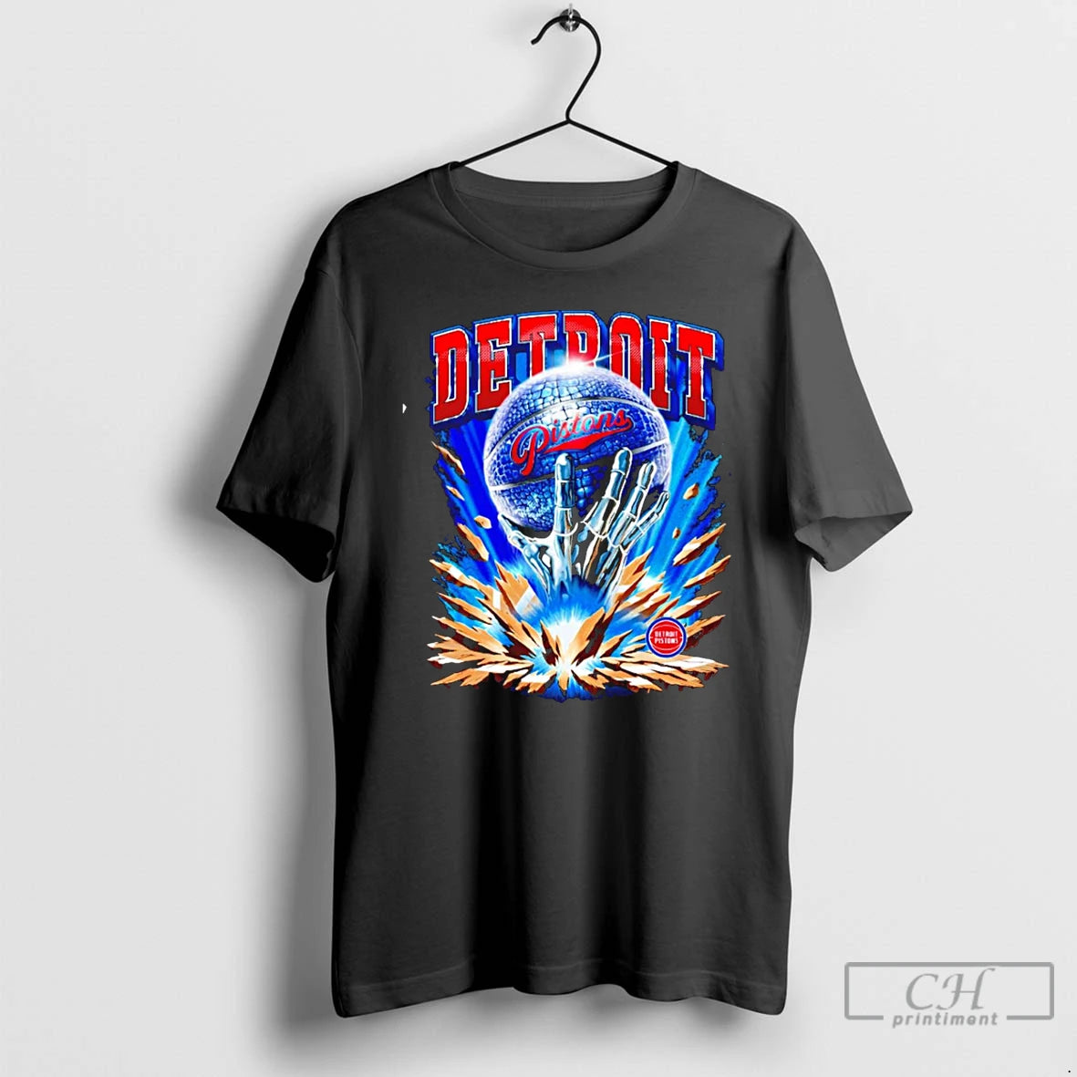 Classic Detroit Pistons Gator Graphic T Shirts Hoodie Sweatshirt | PurePodTees.com