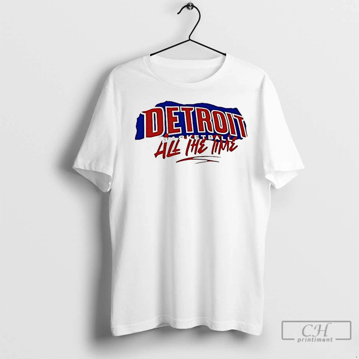 Classic Detroit Pistons Basketball All The Time Shirt Hoodie Sweatshirt | PurePodTees.com
