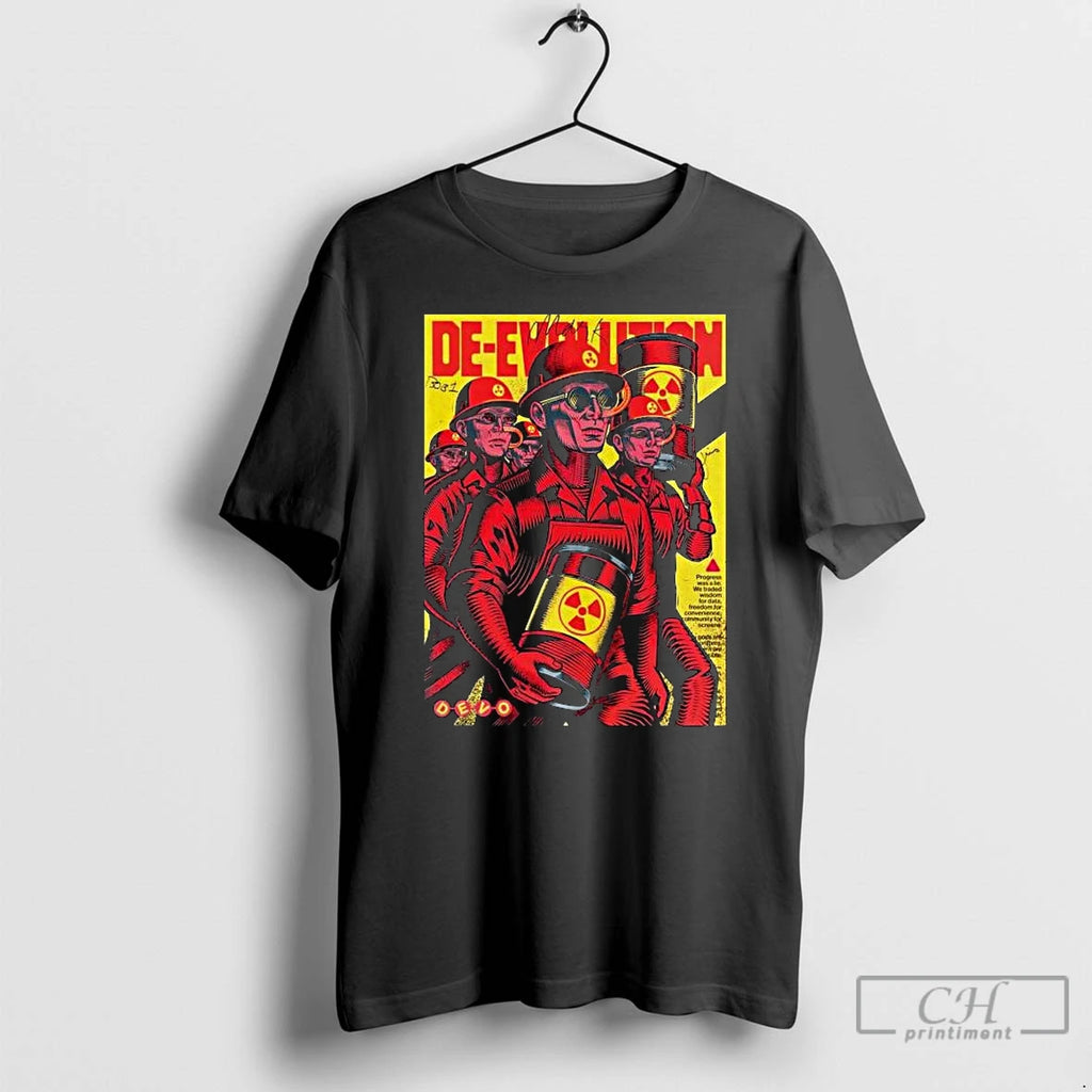 Classic Devo It Takes A Worried Man Signed Long Sleve T Shirts Hoodie Sweatshirt | PurePodTees.com