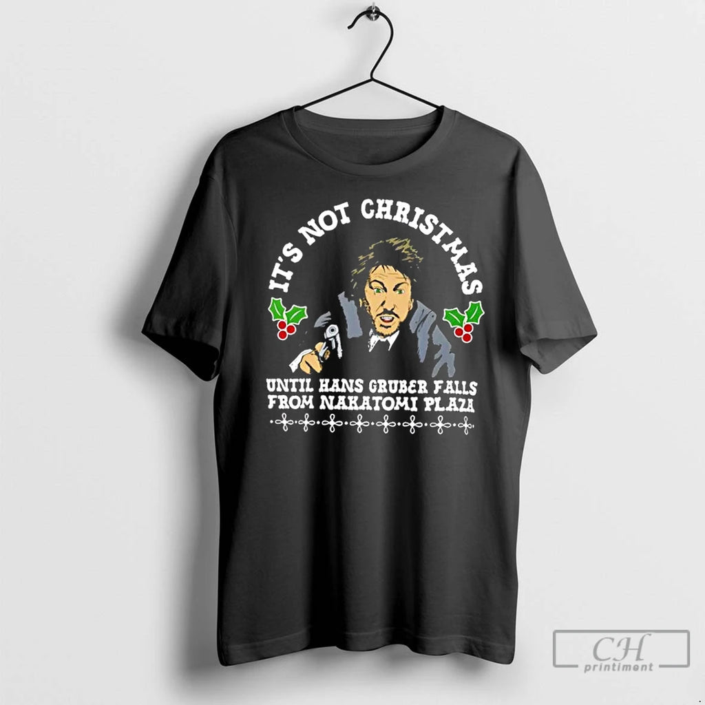 Classic Die Hard Christmas Hans Gruber Holiday Shirt Hoodie Sweatshirt | PurePodTees.com
