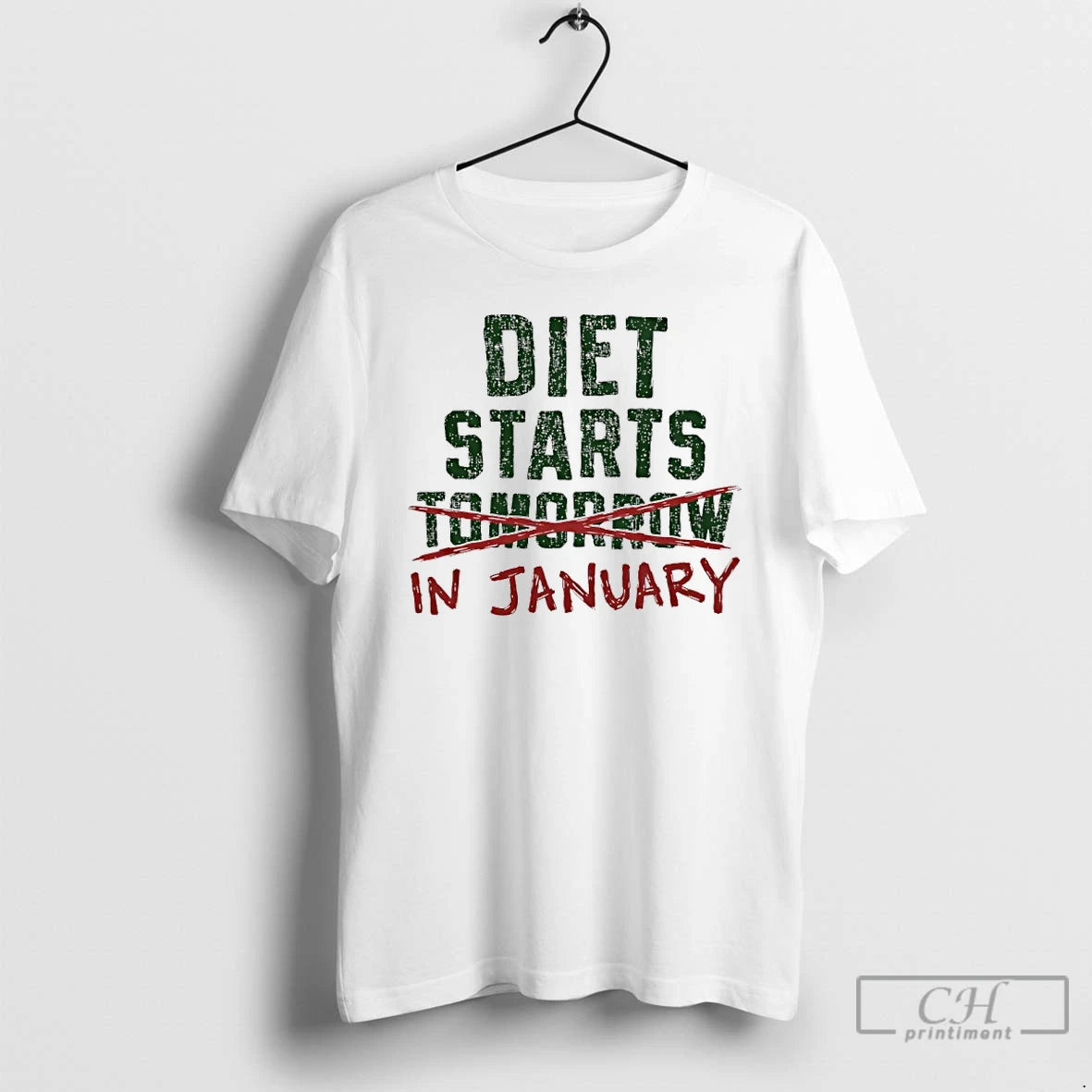 Classic Diet Starts In January Shirt Hoodie Sweatshirt | PurePodTees.com