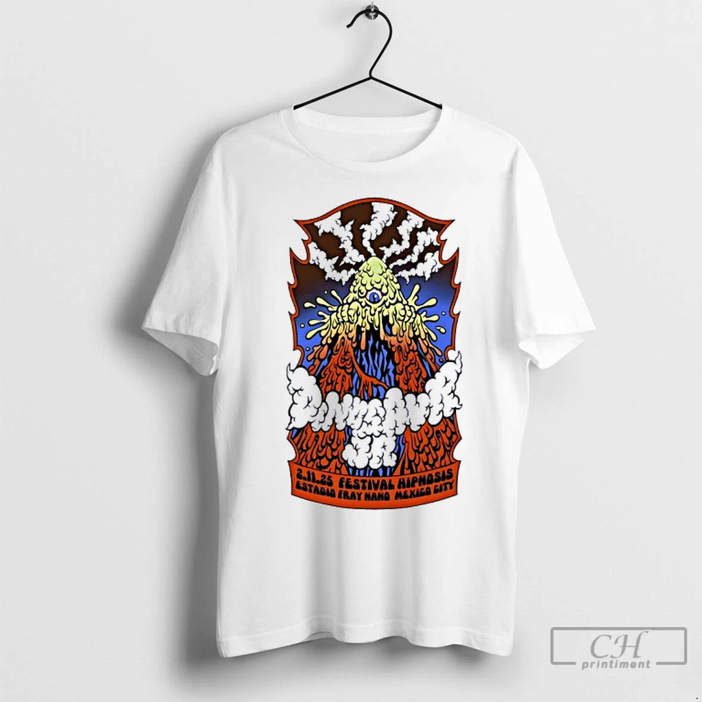Classic Dinosaur Jr Hipnosis 2025 Mexico City On Nov 2 Shirt Hoodie Sweatshirt | PurePodTees.com