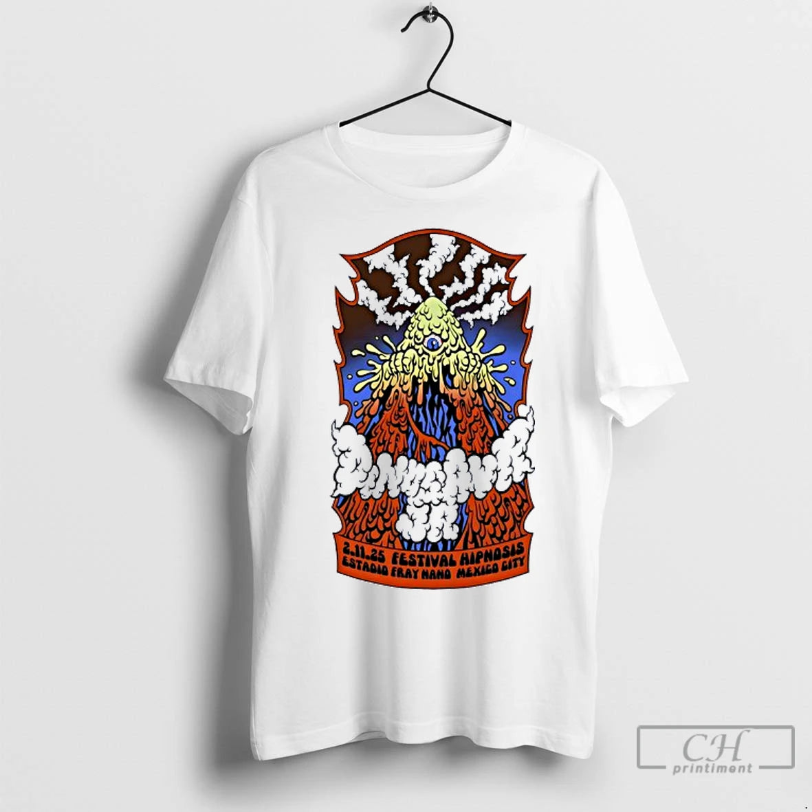 Classic Dinosaur Jr Hipnosis 2025 Mexico City On Nov 2 Shirt Hoodie Sweatshirt | PurePodTees.com