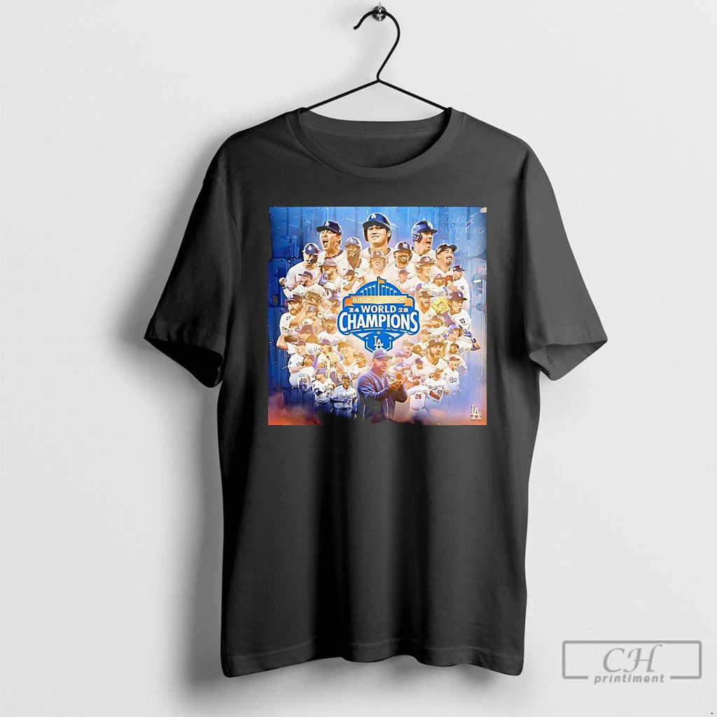 Classic Dodgers Dynasty Jobs Finished Back 2 Back World Series Champions T Shirts Hoodie Sweatshirt | PurePodTees.com