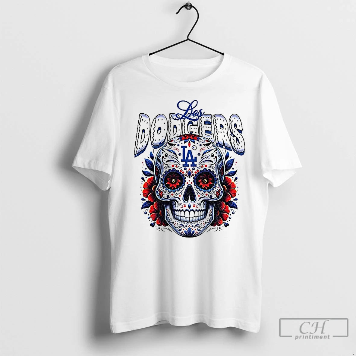 Classic Dodgers Sugar Skull Dia De Los Muertos Los Angeles Dodgers Mlb Baseball 2025 Shirt Hoodie Sweatshirt