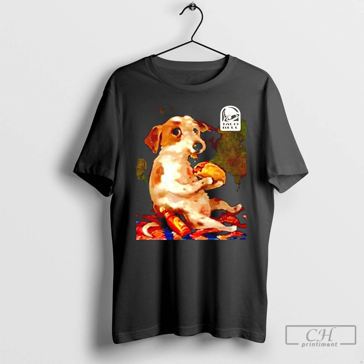 Classic Dog Chill With Taco Bell Graphic Shirt Hoodie Sweatshirt | PurePodTees.com