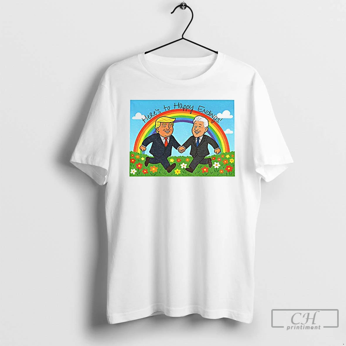 Classic Donald Trump And Bill Clinton Blowing Bubba Big Beautiful Bill Heres To Happy Endings Shirt Hoodie Sweatshirt