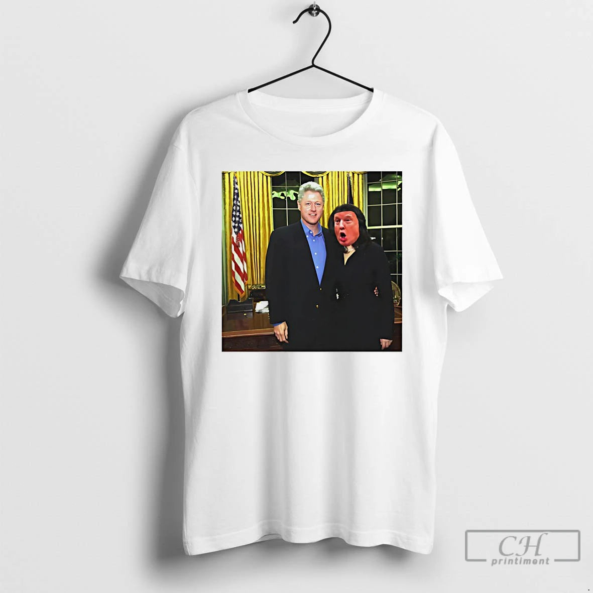 Classic Donica Lewinsky Bill Clinton Car Magne Trump Meme Shirt Hoodie Sweatshirt | PurePodTees.com