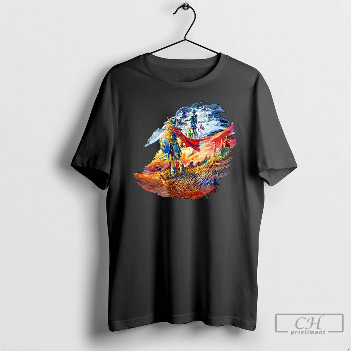 Classic Dragon Quest I Ii Hd 2d Remake Art T Shirts Hoodie Sweatshirt | PurePodTees.com