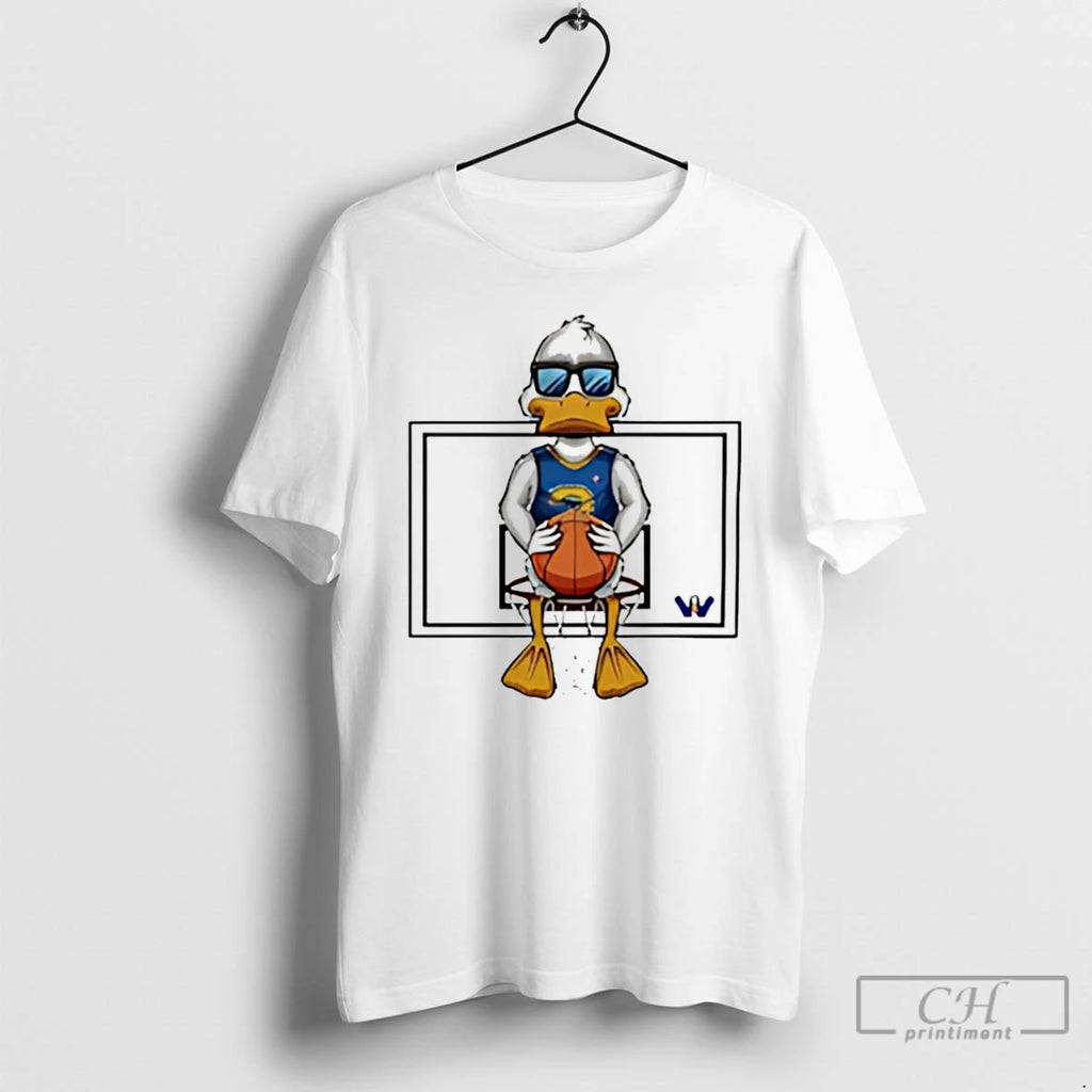 Classic Duck On Rim Nba 2025 26 Mascot T Shirts Hoodie Sweatshirt | PurePodTees.com
