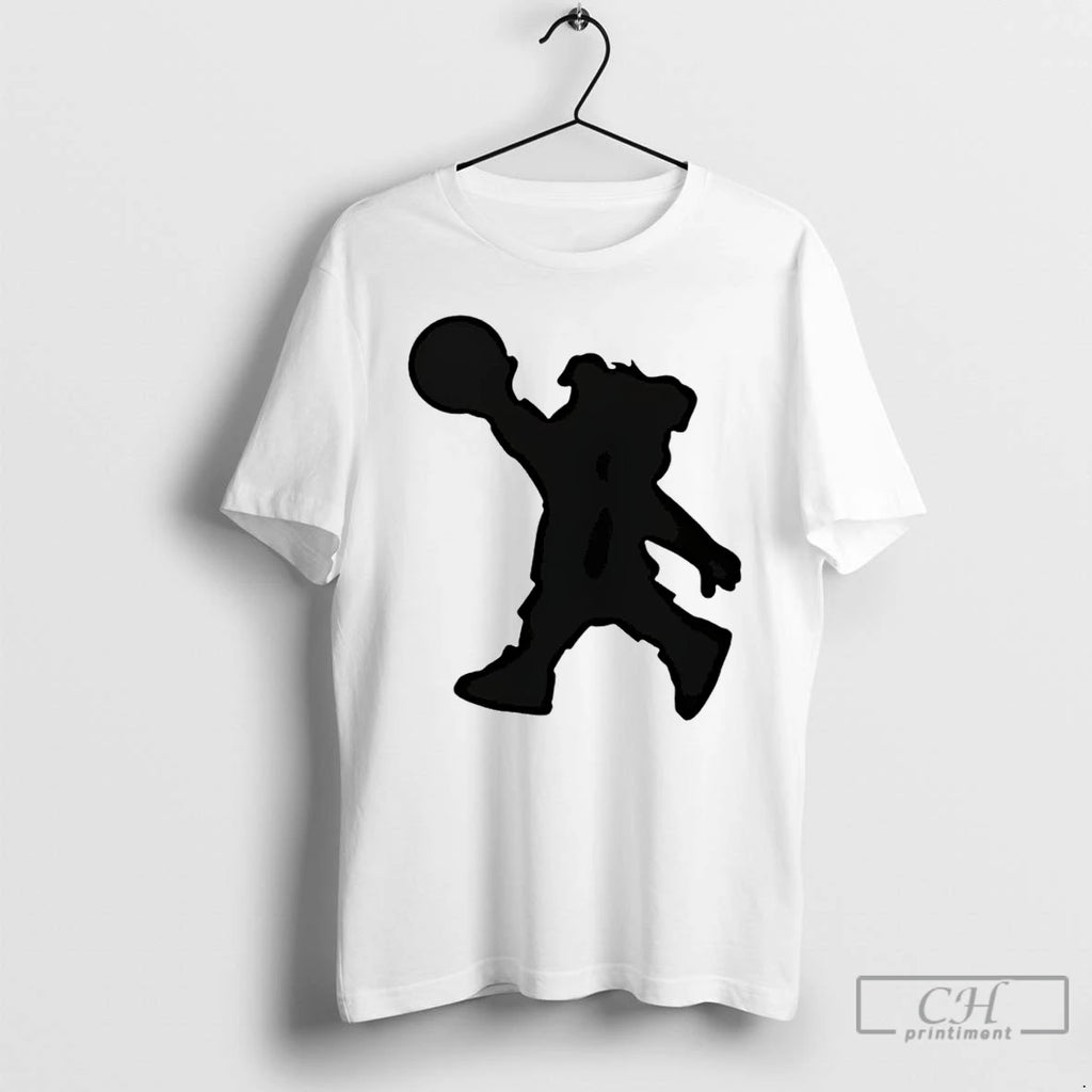 Classic Dunk Hog Silhouette Nba 2025 26 Mascot T Shirts Hoodie Sweatshirt | PurePodTees.com