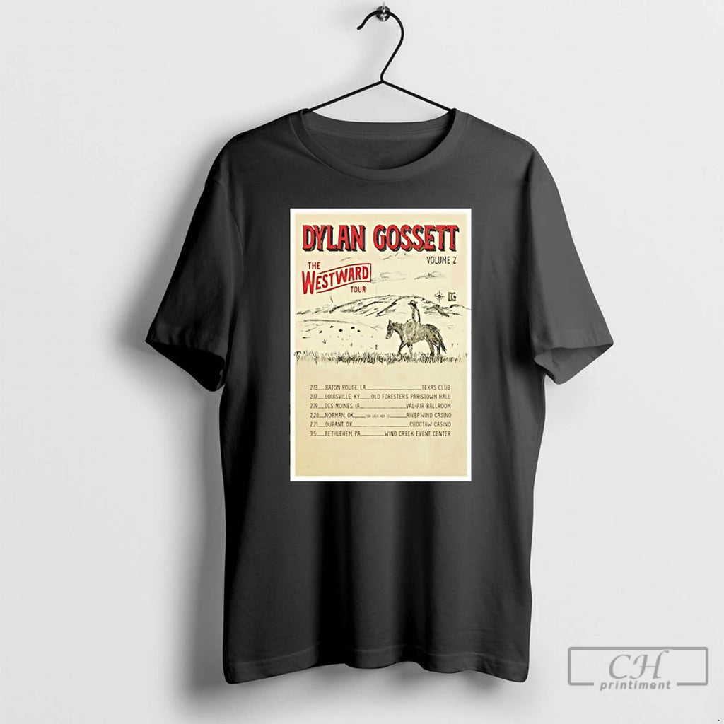 Classic Dylan Gossett Fall Tour 2026 T Shirts Hoodie Sweatshirt | PurePodTees.com