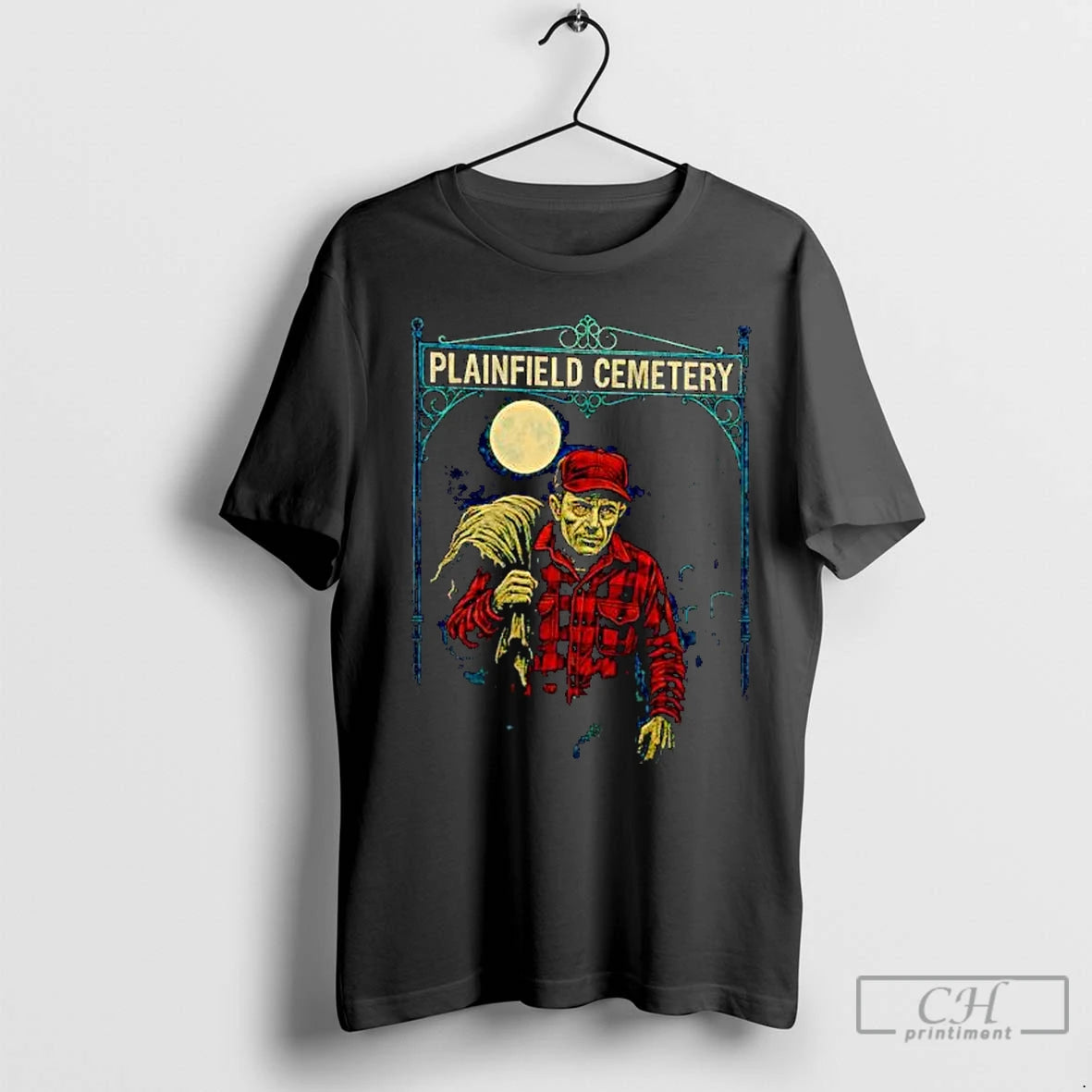 Classic Ed Gein Plainfield Cemetery Ornaments Shirt Hoodie Sweatshirt | PurePodTees.com
