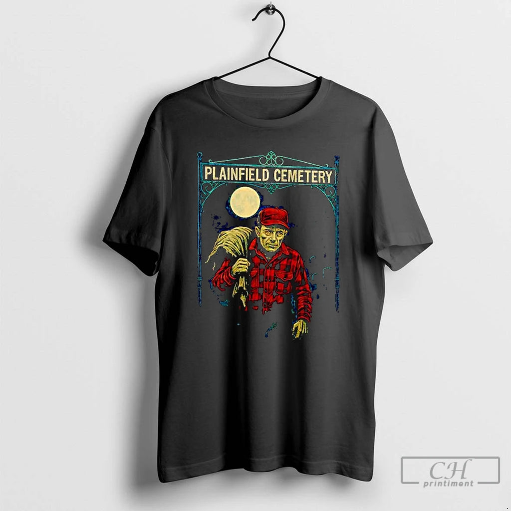 Classic Ed Gein Plainfield Cemetery Ornaments T Shirts Hoodie Sweatshirt | PurePodTees.com