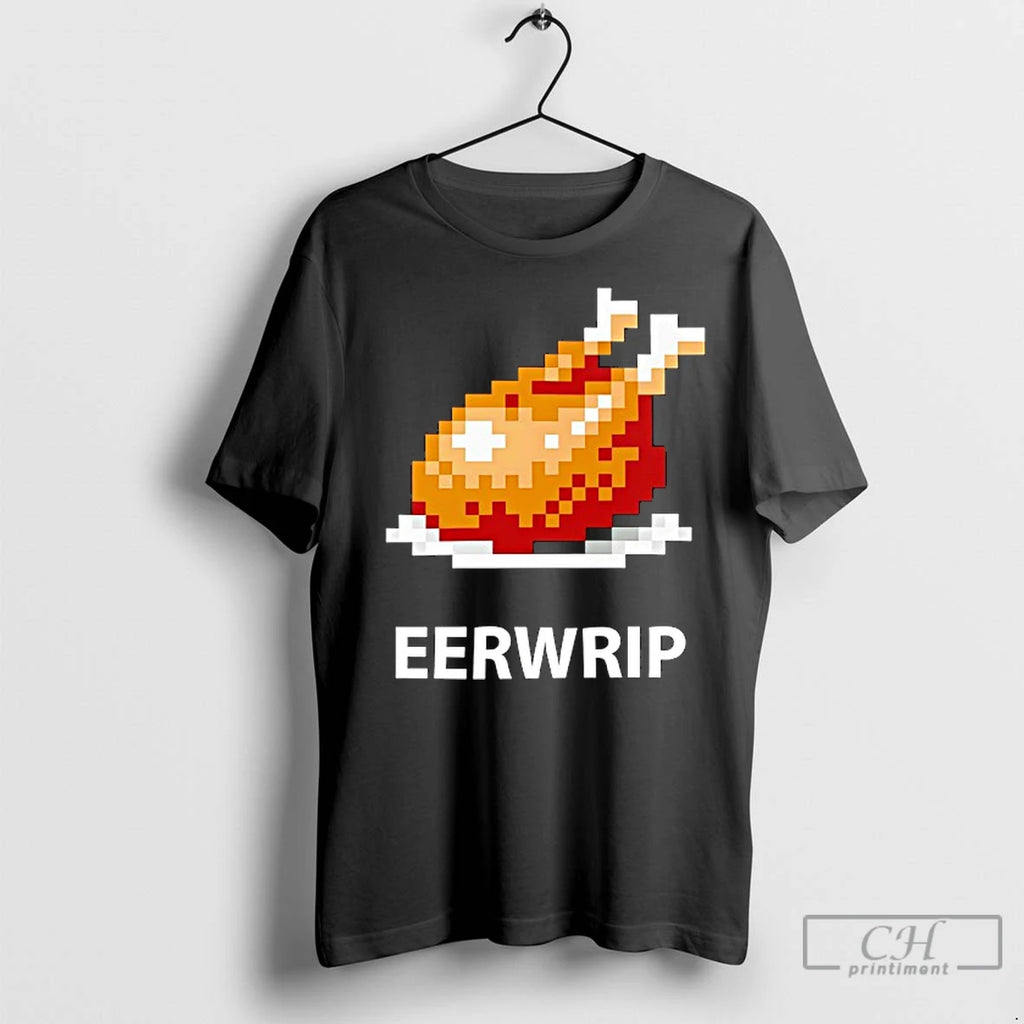 Classic Eerwrip Chicken Dinner Pixel Shirt Hoodie Sweatshirt | PurePodTees.com