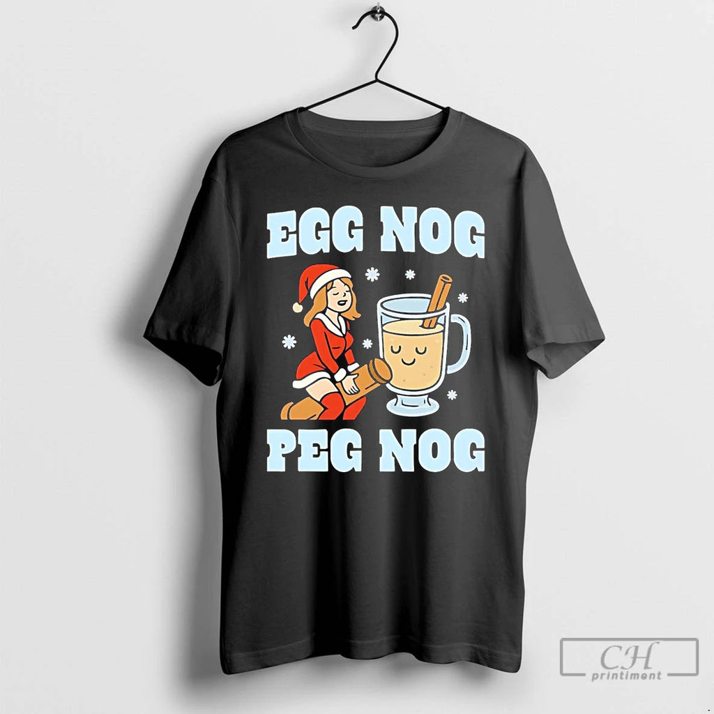 Classic Egg Nog Peg Nog Christmas Shirt Hoodie Sweatshirt | PurePodTees.com
