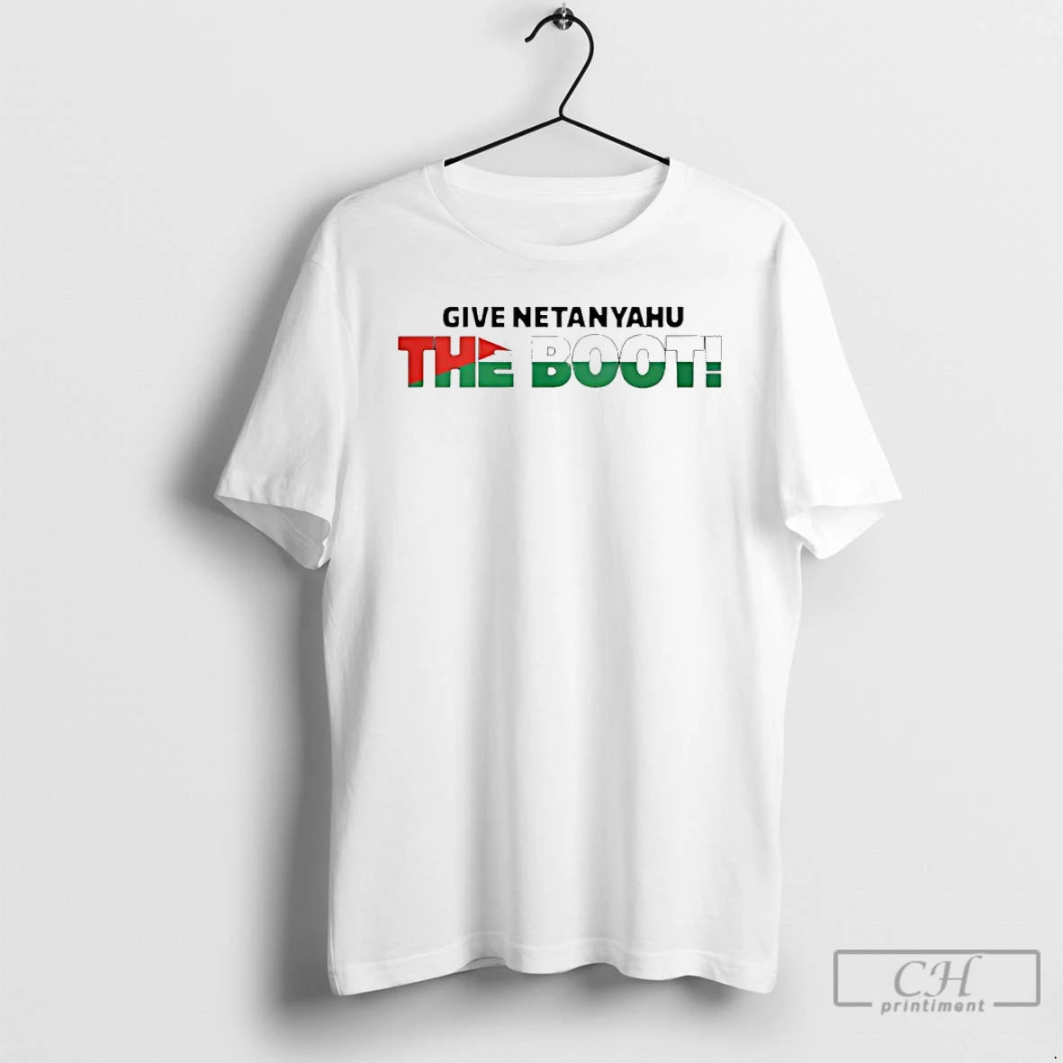 Classic Eric Cantona Give Netanyahu The Boot Free Palestine Shirt Hoodie Sweatshirt | PurePodTees.com
