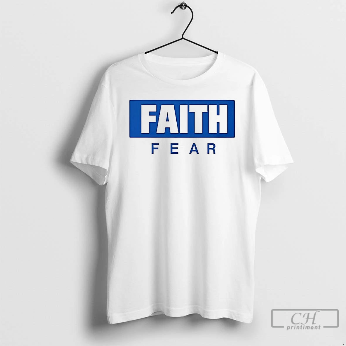 Classic Faith Fear T Shirts Hoodie Sweatshirt | PurePodTees.com