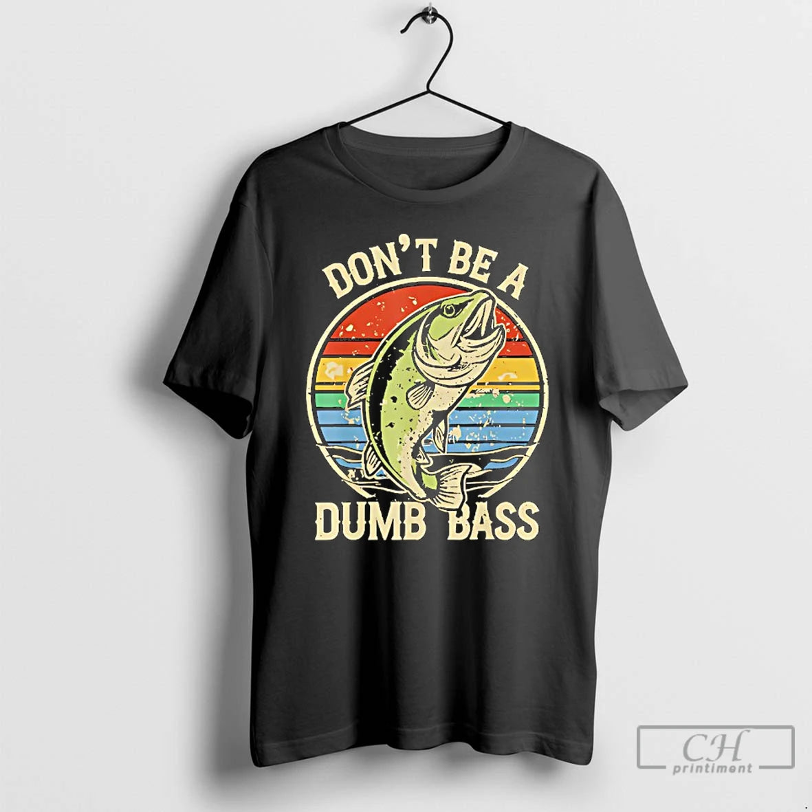 Classic Fish Dont Be A Dumb Bass Vintage Shirt Hoodie Sweatshirt | PurePodTees.com