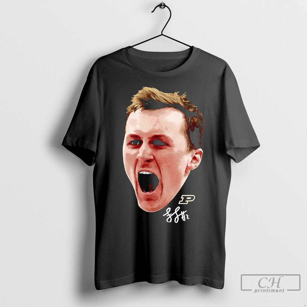 Classic Fletcher Loyer Big Head Scream Purdue Boilermakers