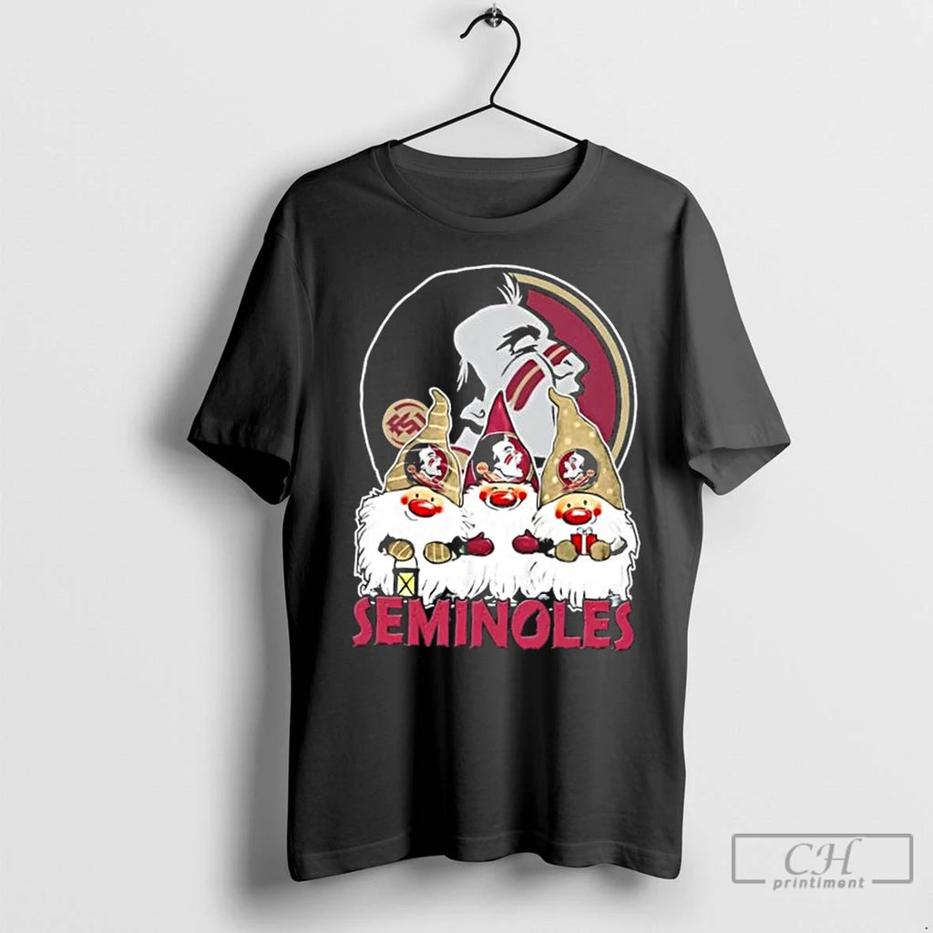 Classic Florida State Seminoles X Gnomes Xmas Christmas Shirt Hoodie Sweatshirt | PurePodTees.com