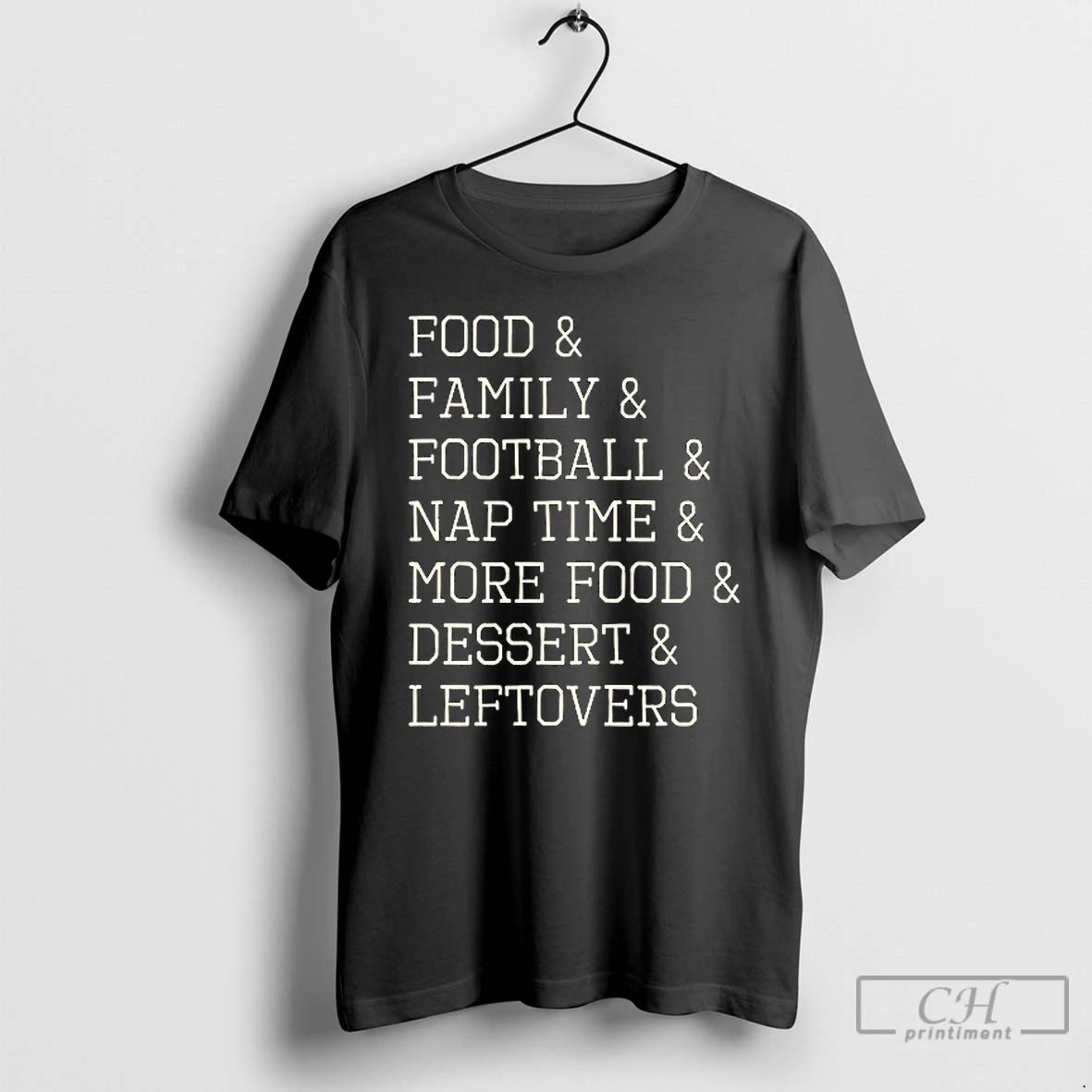 Classic Food And Family And Football And Nap Time And More Food And Dessert And Shirt Hoodie Sweatshirt | PurePodTees.com