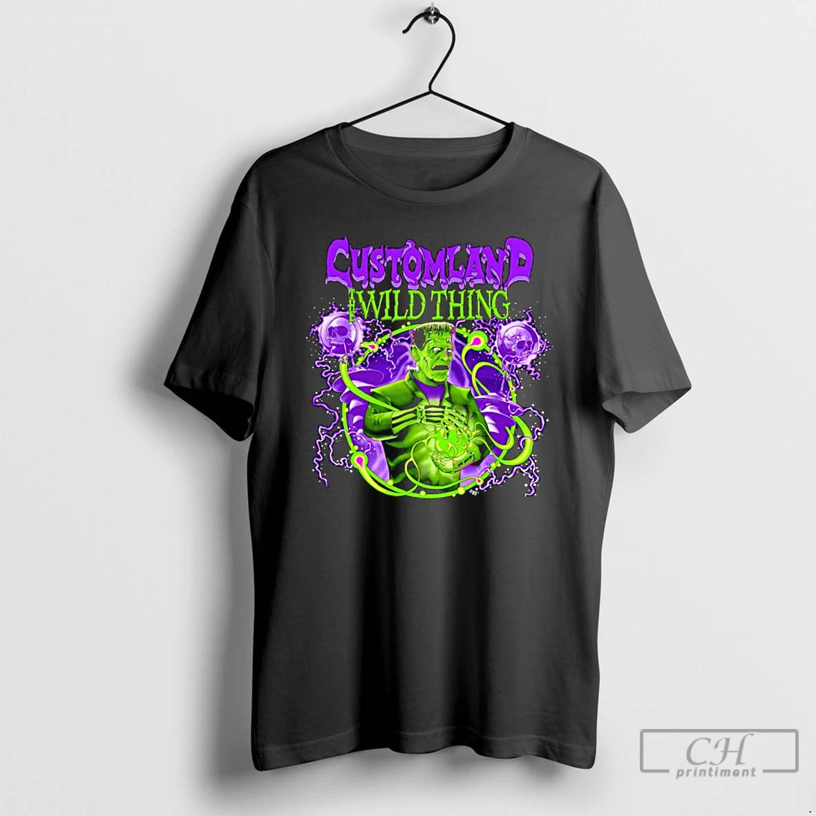 Classic Frankensteins Monster Customland The Wild Thing Graphic T Shirts Hoodie Sweatshirt | PurePodTees.com