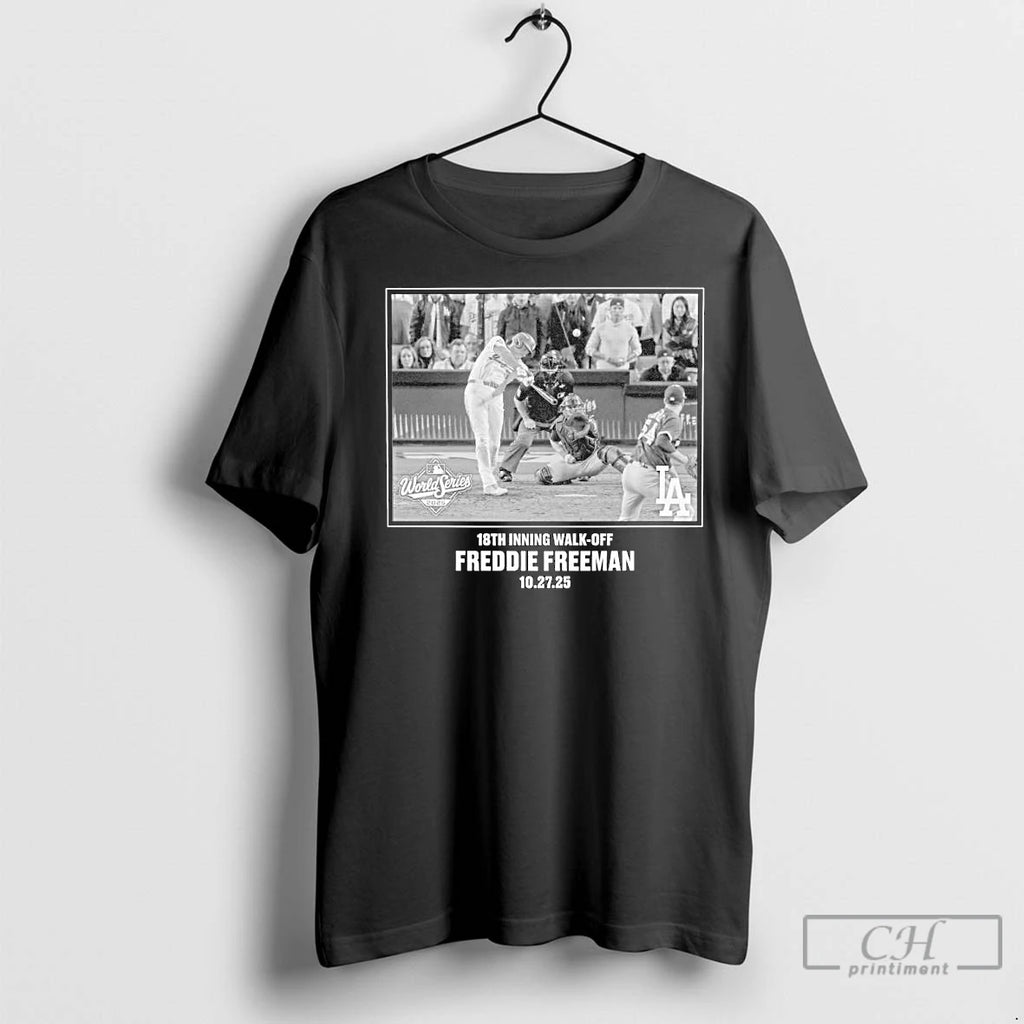 Classic Freddie Freeman Los Angeles Dodgers Postseason Moments Ornaments Shirt Hoodie Sweatshirt | PurePodTees.com