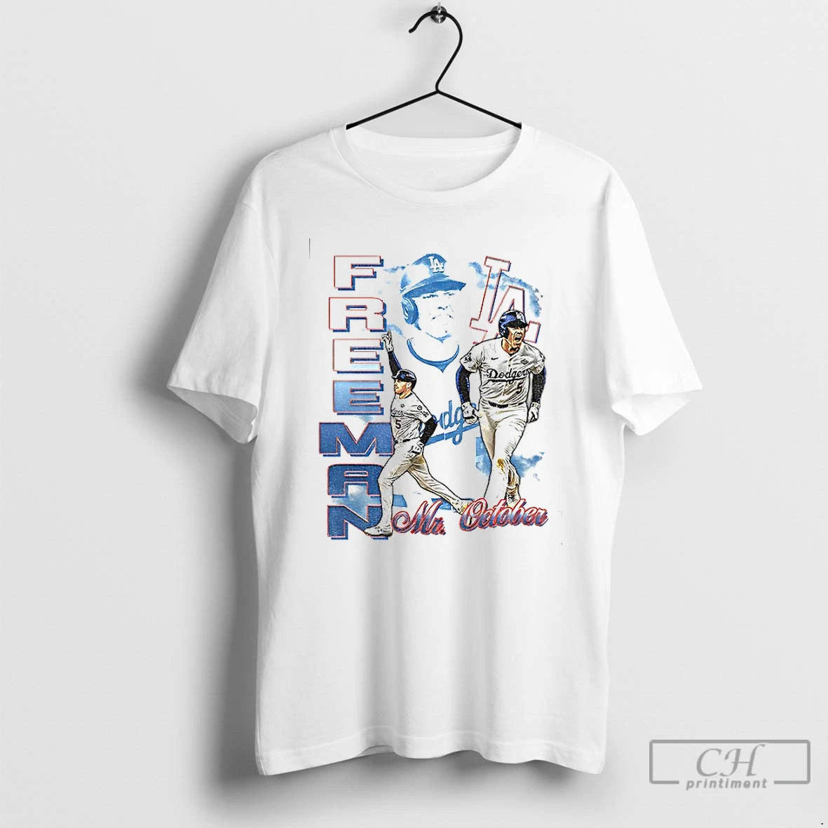 Classic Freddie Freeman Mr October Los Angeles Dodgers Mlb Baseball Graphic Vintage T Shirts Hoodie Sweatshirt